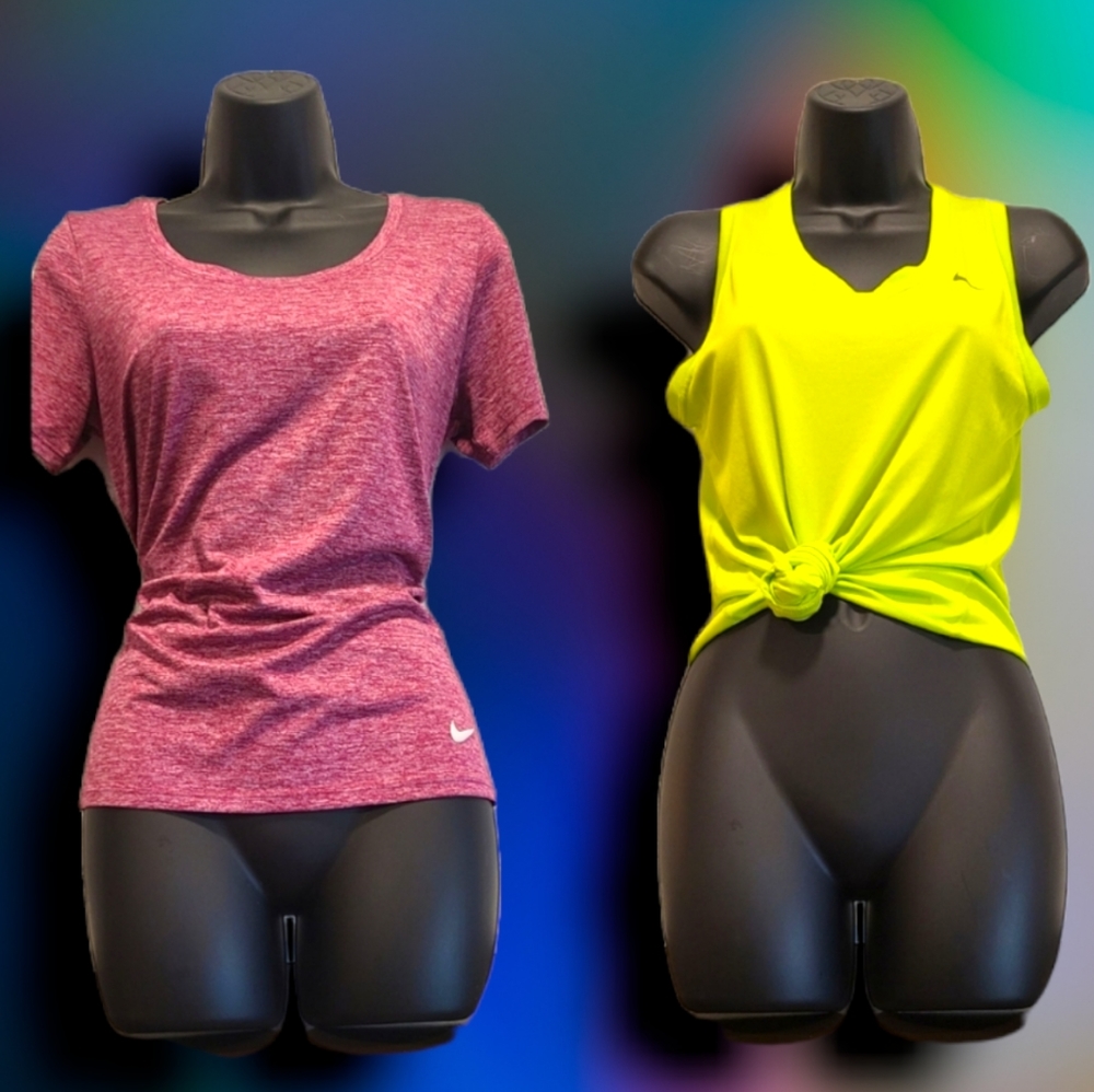 Nike Dri Fit Women's Workout Tees Size Medium